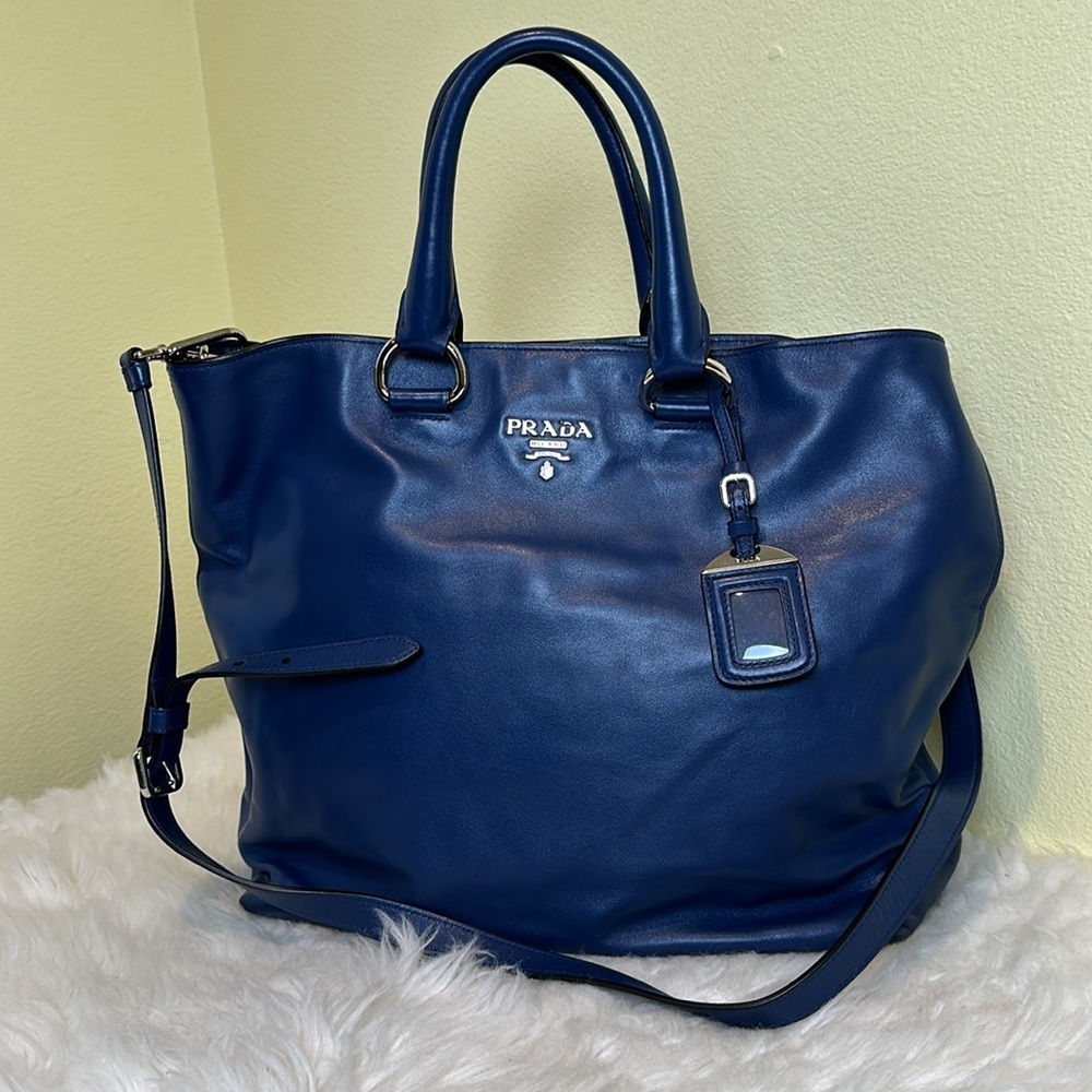 💯Authentic Prada Tote Leather Women's Bag🍀 - Picture 11 of 15